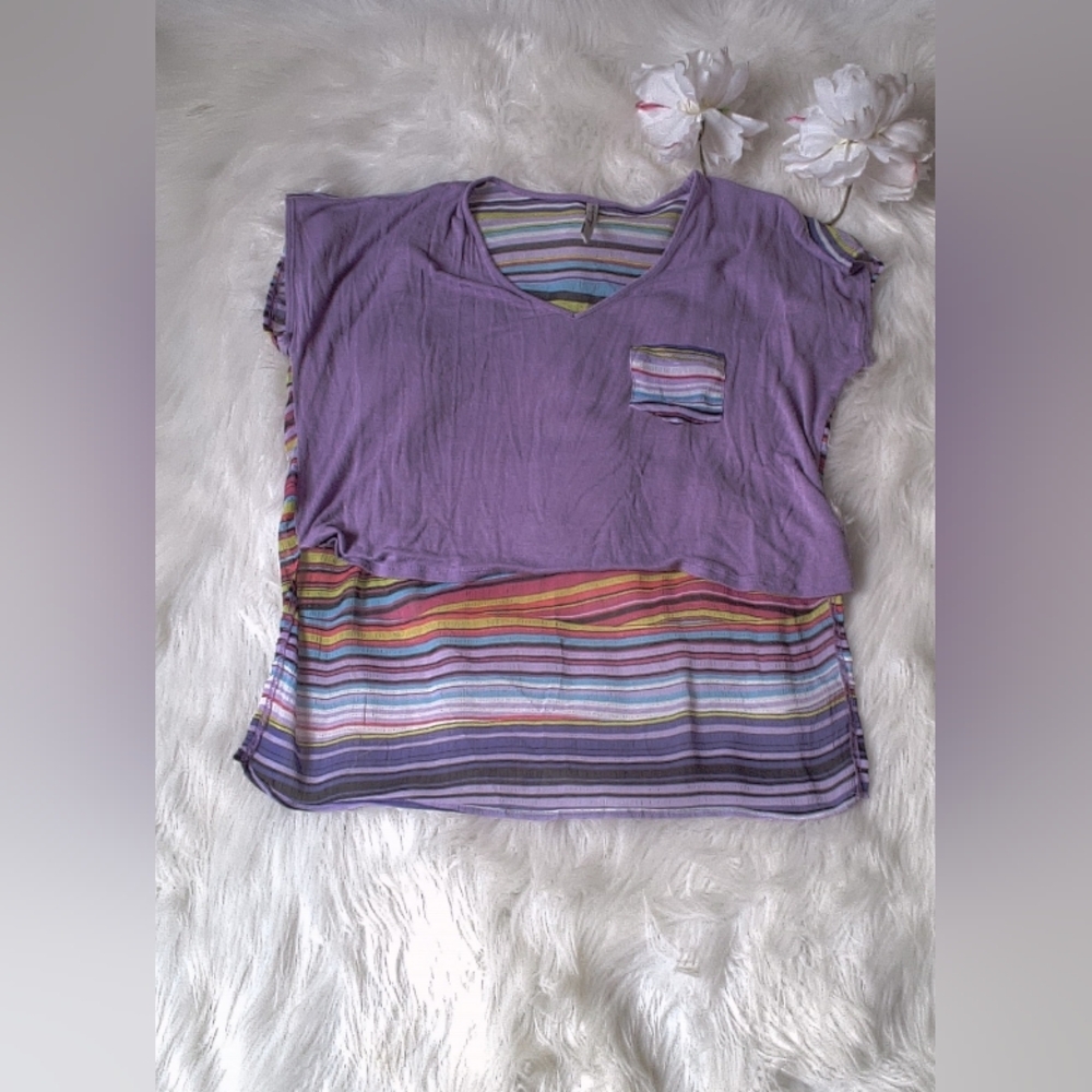 American Rag High Low Shirt Size XS